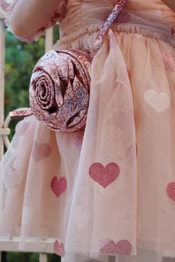 Konges Sløjd ROSE GLIMMERTASKE -