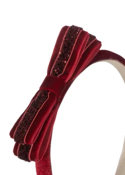 Konges Sløjd Velvet Bow Hårbøjle -